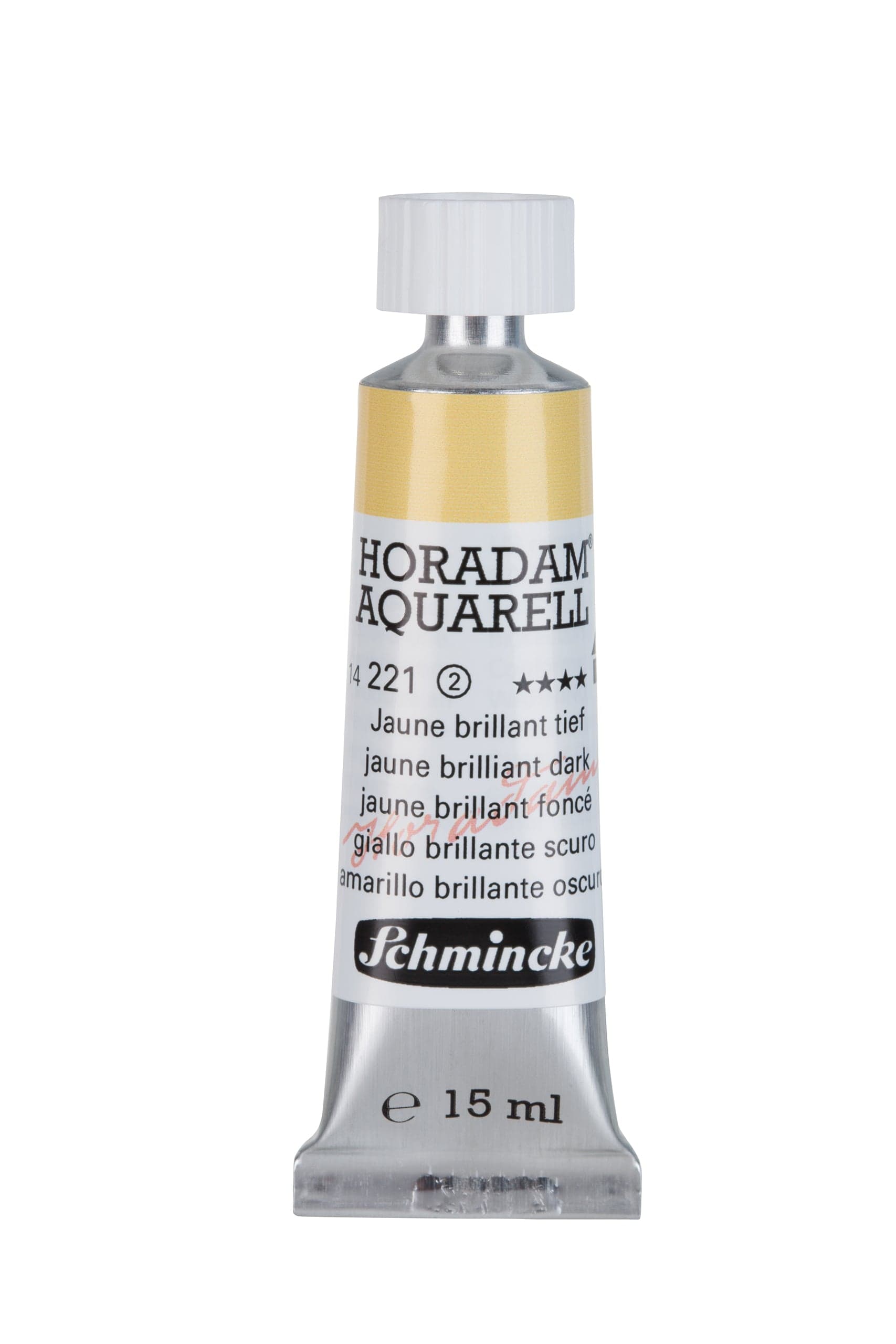 Schmincke Akvarelmaling 15ml Jaune Brilliant Dark