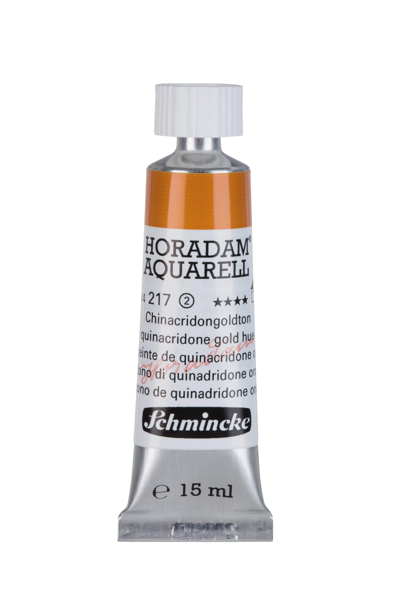 Schmincke Akvarelmaling 15ml Quinacridone Gold Hue