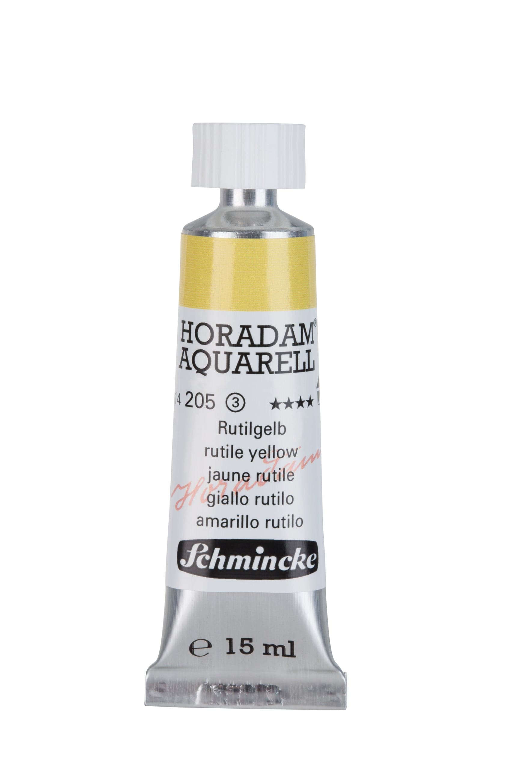 Schmincke Akvarelmaling 15ml Rutile Yellow