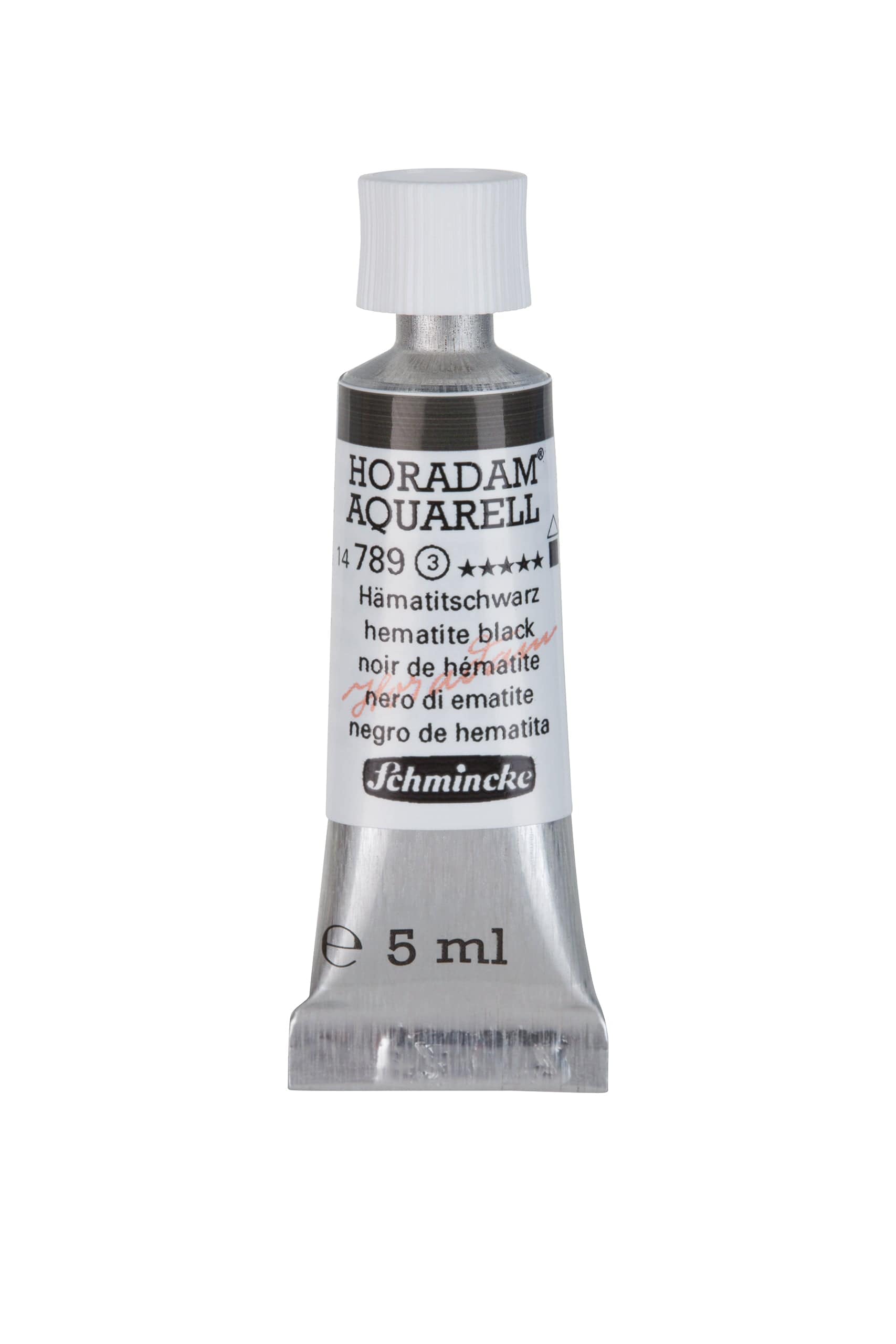 Schmincke Akvarelmaling 5ml Hematite Black