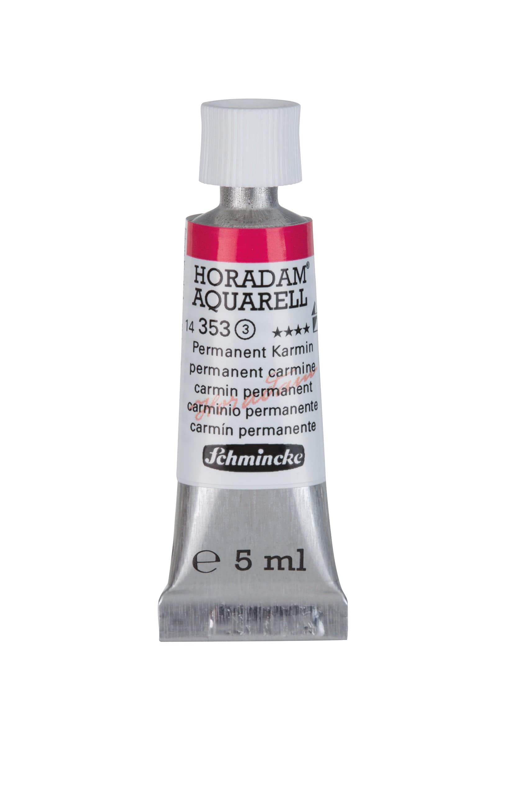Schmincke Akvarelmaling 5ml Permanent Carmine