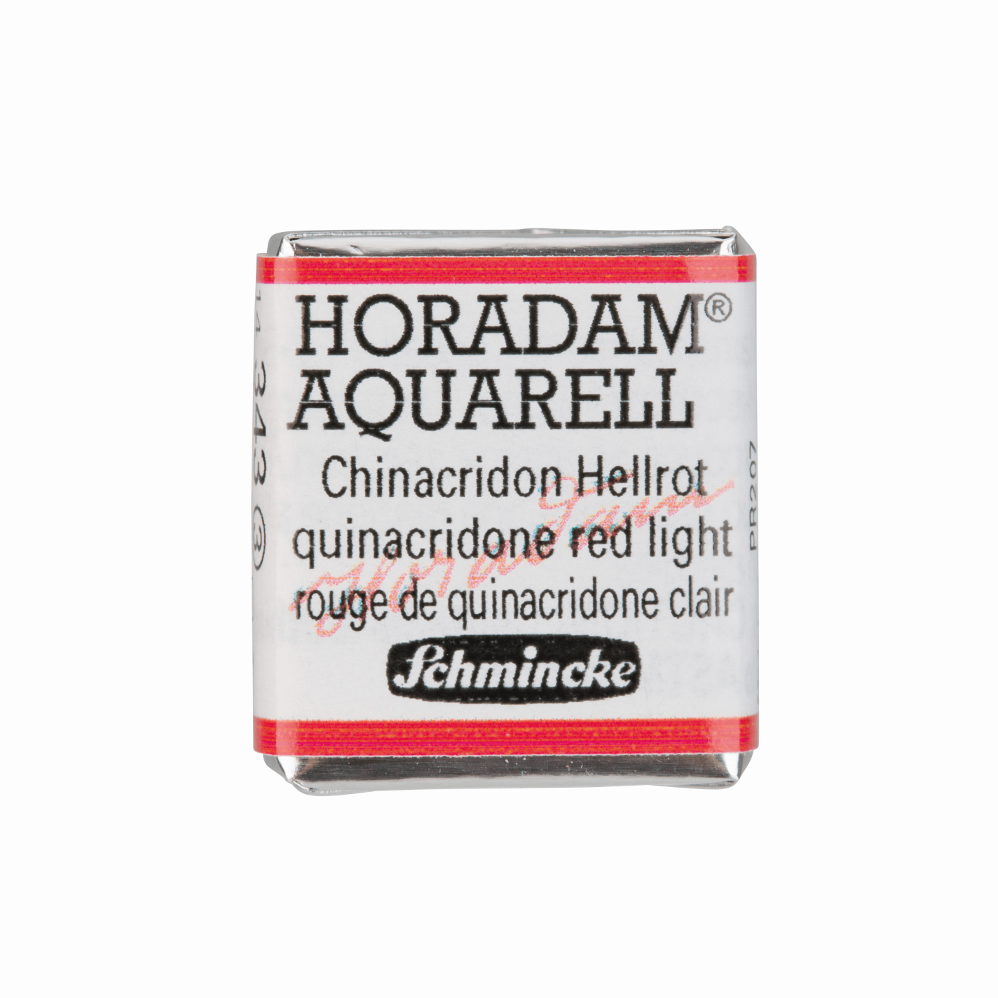 Schmincke Horadam Aquarell pans 1/2 pan Quinacridone Red Light
