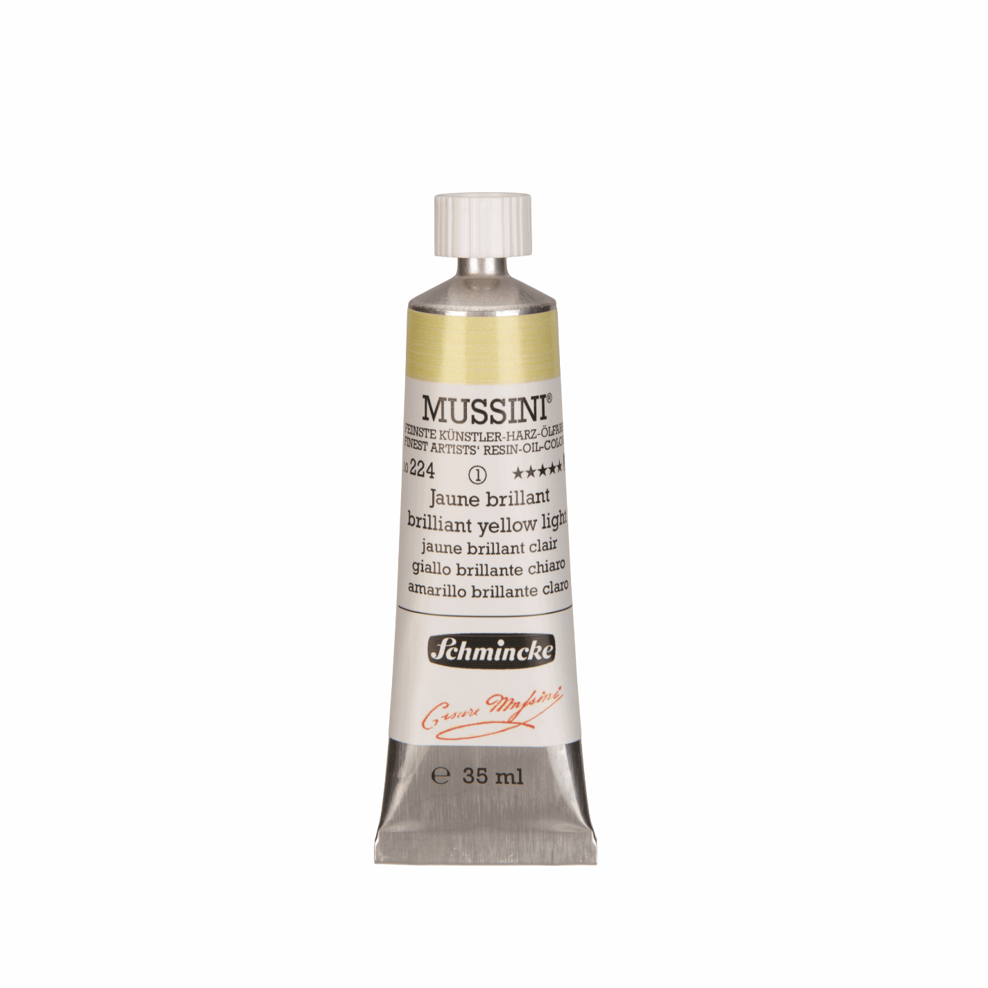 Schmincke Mussini 35ml Brilliant Yellow Light