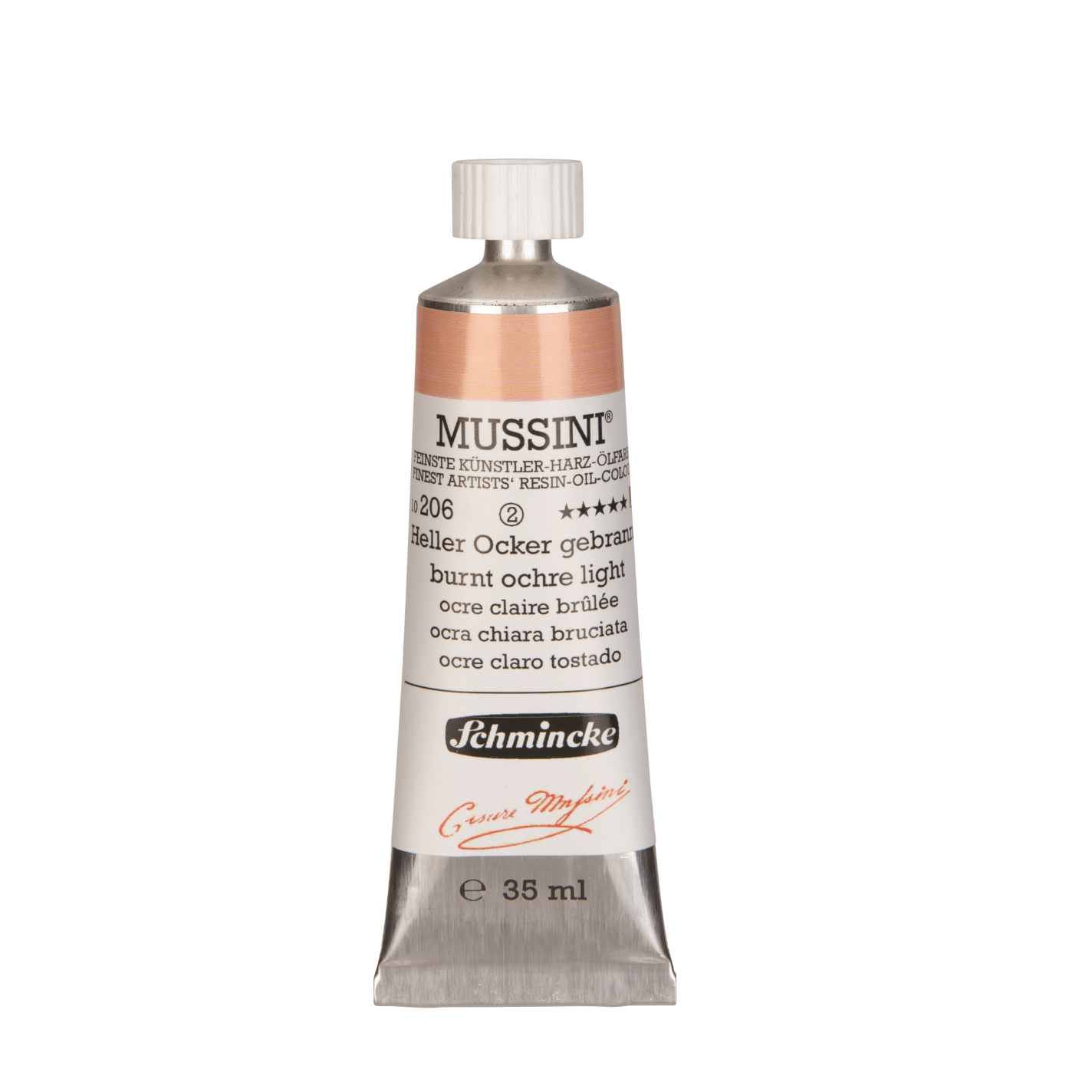 Schmincke Mussini 35ml Burnt Ochre Light