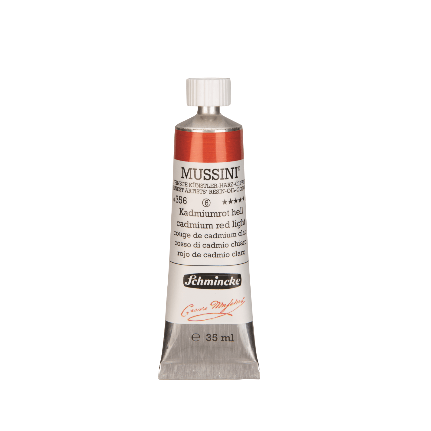 Schmincke Mussini 35ml Cadmium Red Light