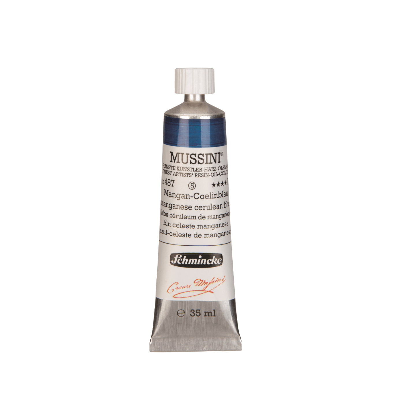 Schmincke Mussini 35ml Manganese Cerulean Blue