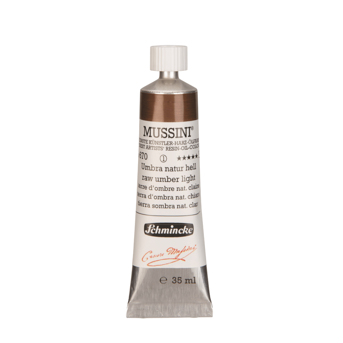Schmincke Mussini 35ml Raw Umber Light
