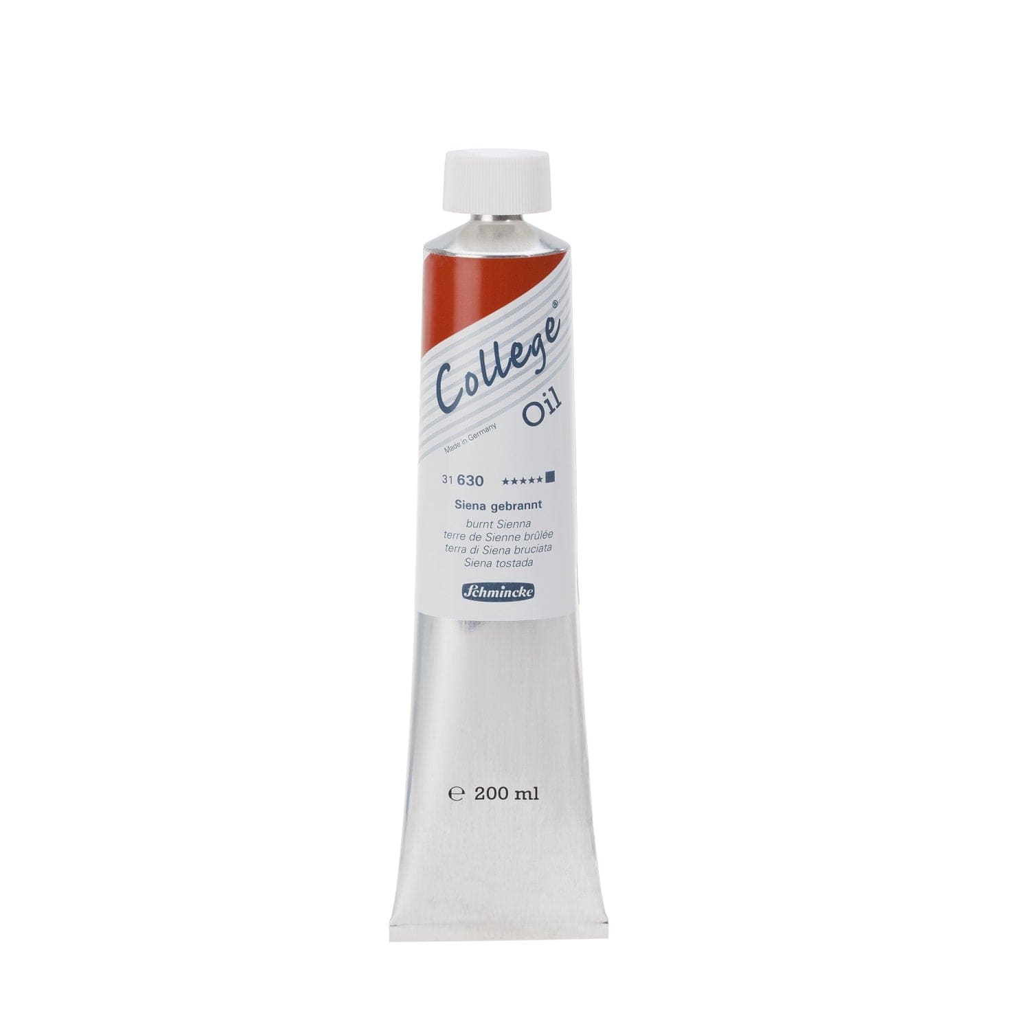 Schmincke SCH College Oil 200 ml. 630 Burnt sienna