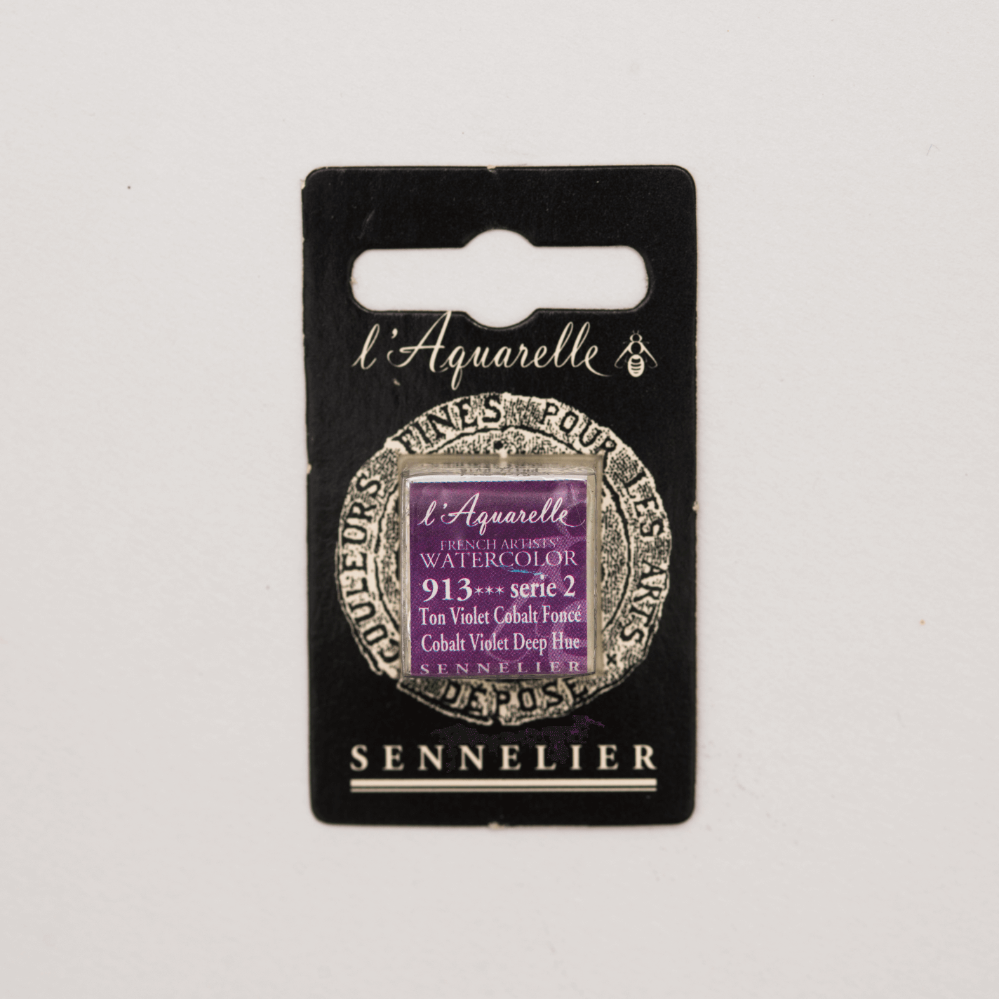 Sennelier Aquarelle pans 1/2 pan Cobalt Violet Deep Hue