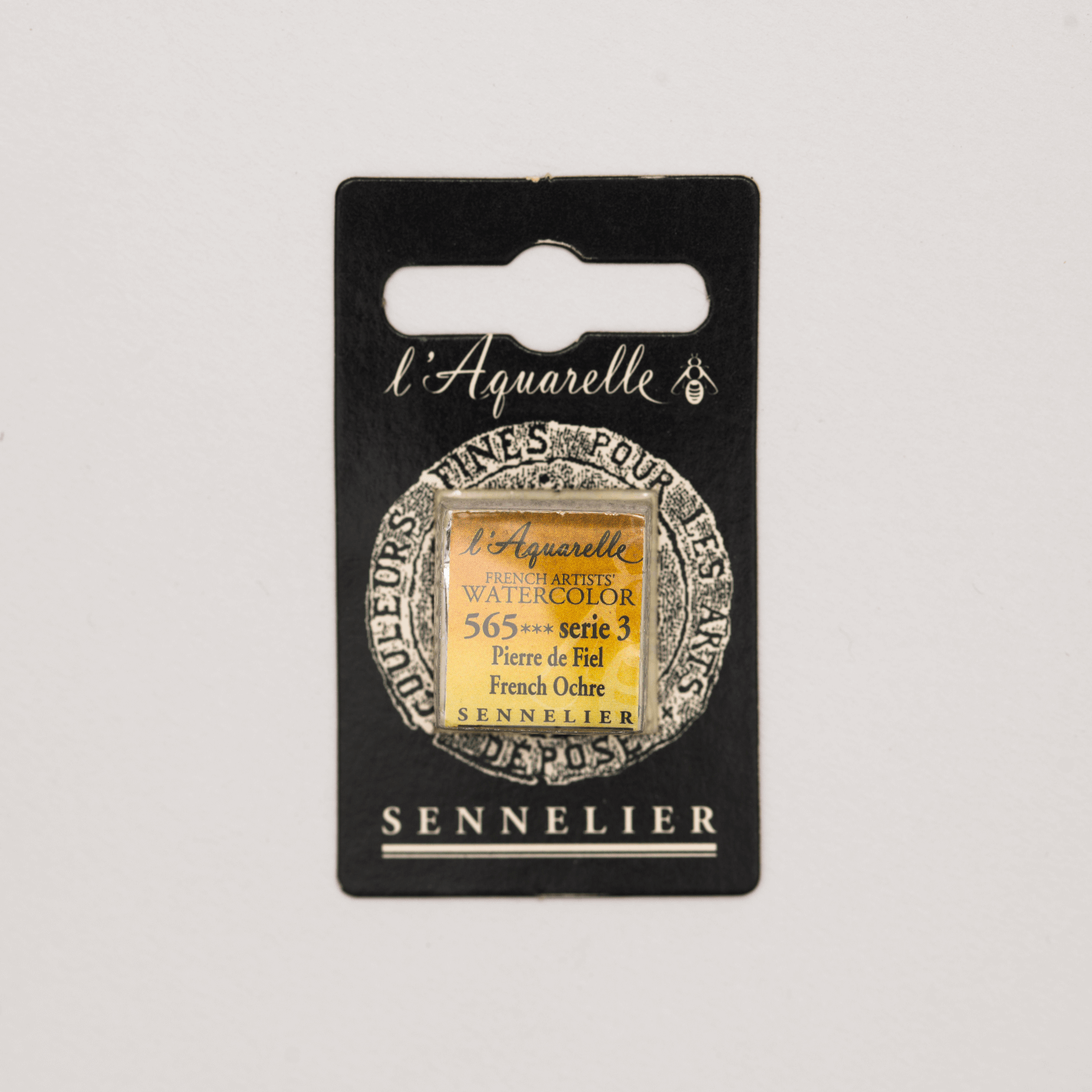 Sennelier Aquarelle pans 1/2 pan French Ochre