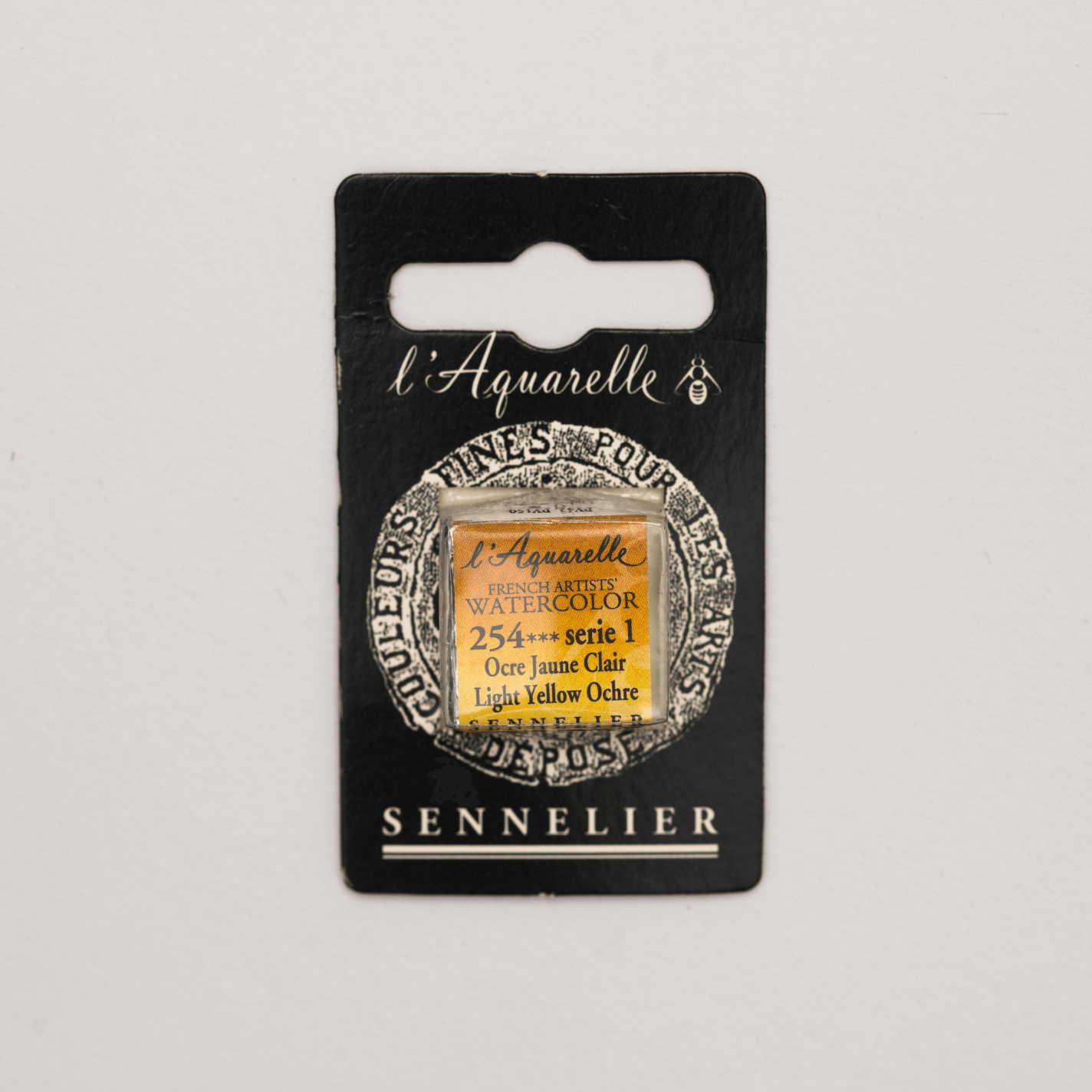 Sennelier Aquarelle pans 1/2 pan Light Yellow Ochre