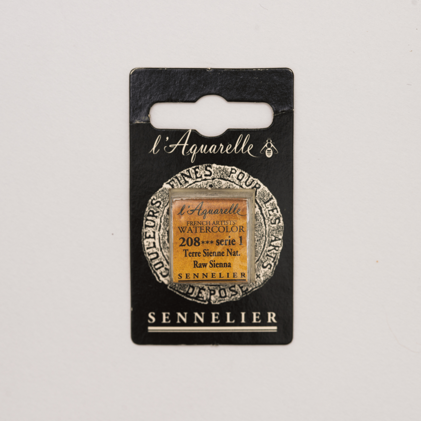 Sennelier Aquarelle pans 1/2 pan Raw Sienna