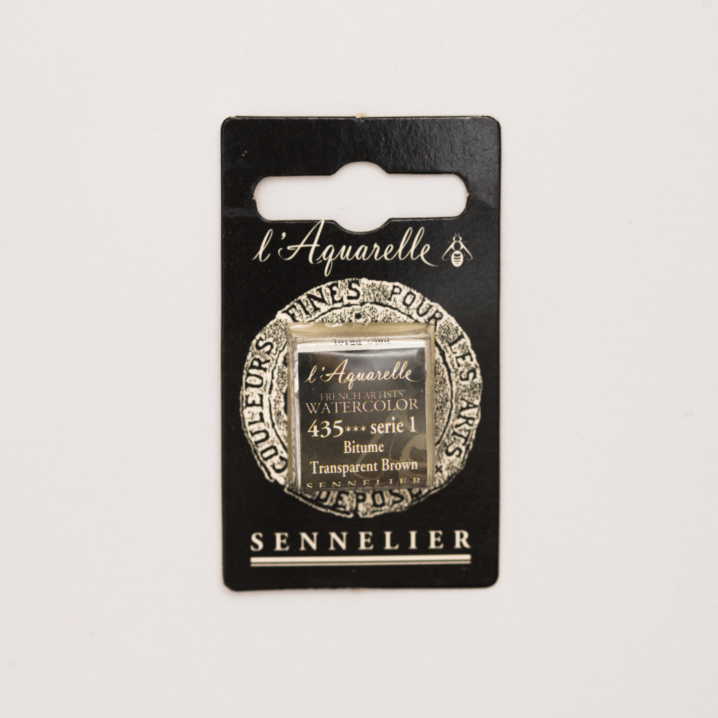Sennelier Aquarelle pans 1/2 pan Transparent Brown