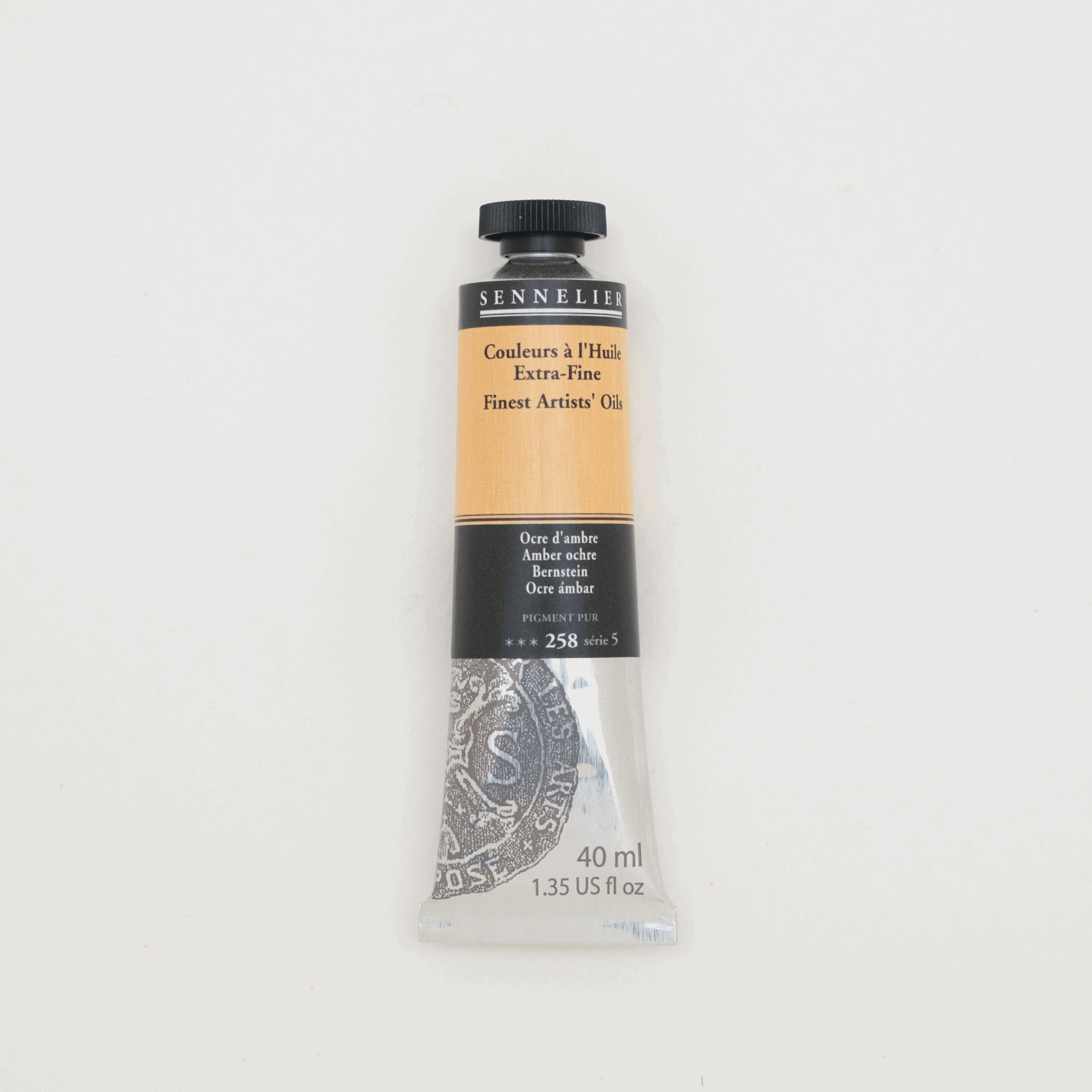 Sennelier Oliemaling 40ml Amber Ochre
