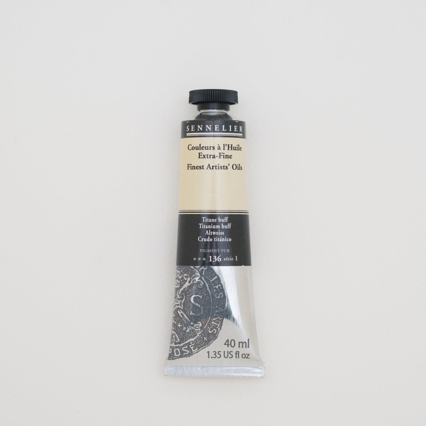 Sennelier Oliemaling 40ml Titanium Buff
