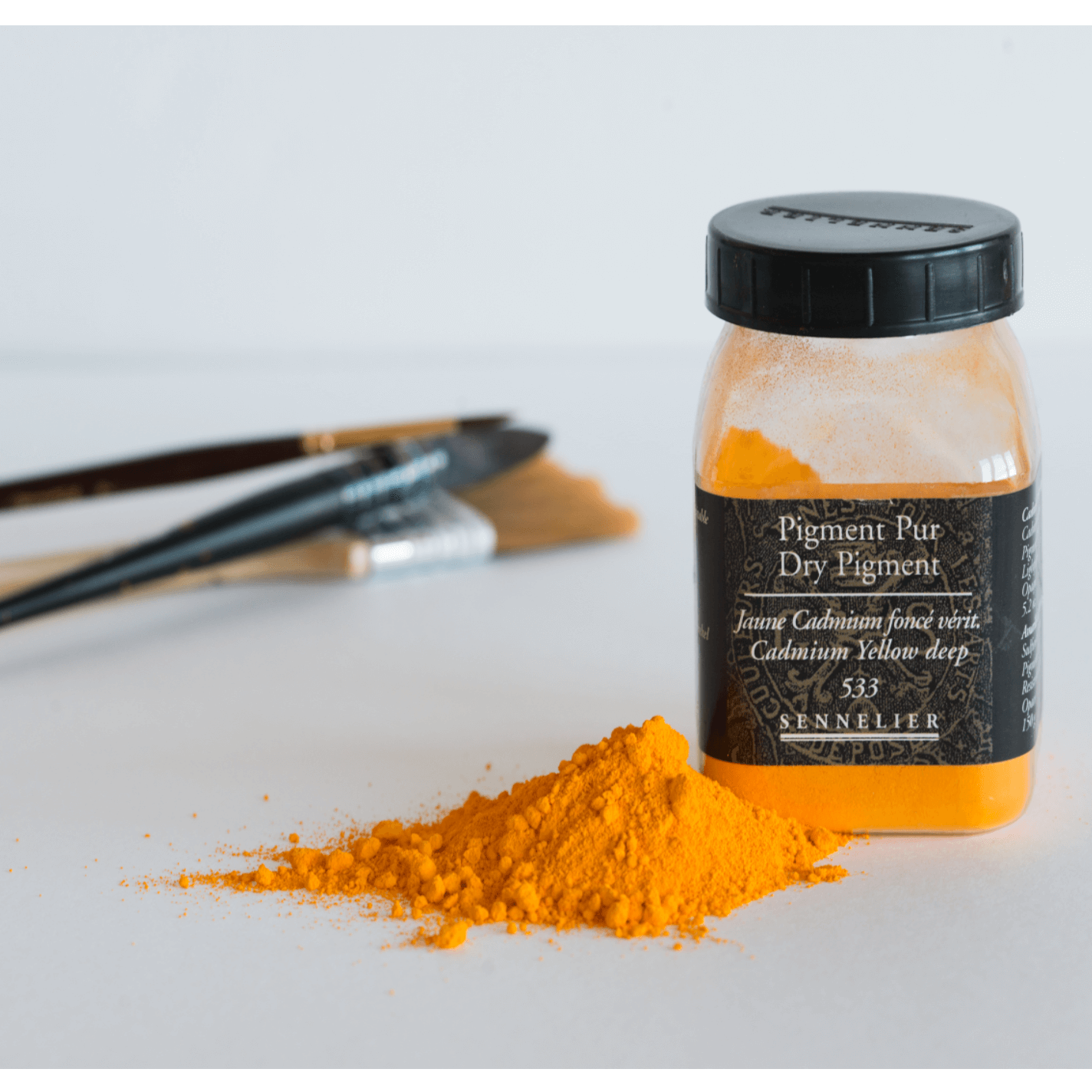 Sennelier Pigment 150g Cadmium Yellow Deep