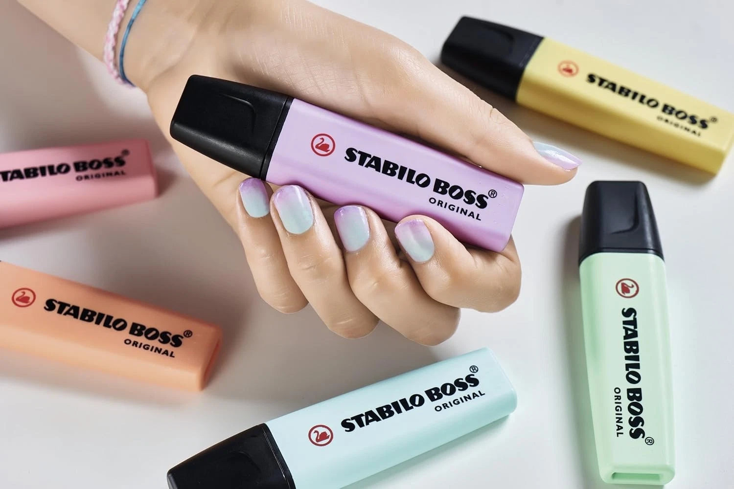 Stabilo Boss Overstregning Pastel 6-pk