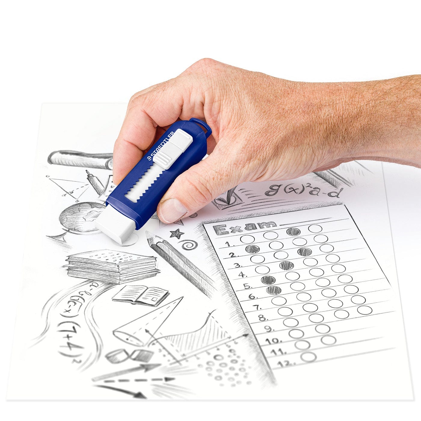 Staedtler Viskelæder Staedtler Viskelæder, Skub op