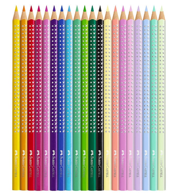 Stellings Farveblyanter Faber-Castell Sparkle Sommerfugl Tinæske 20 stk.