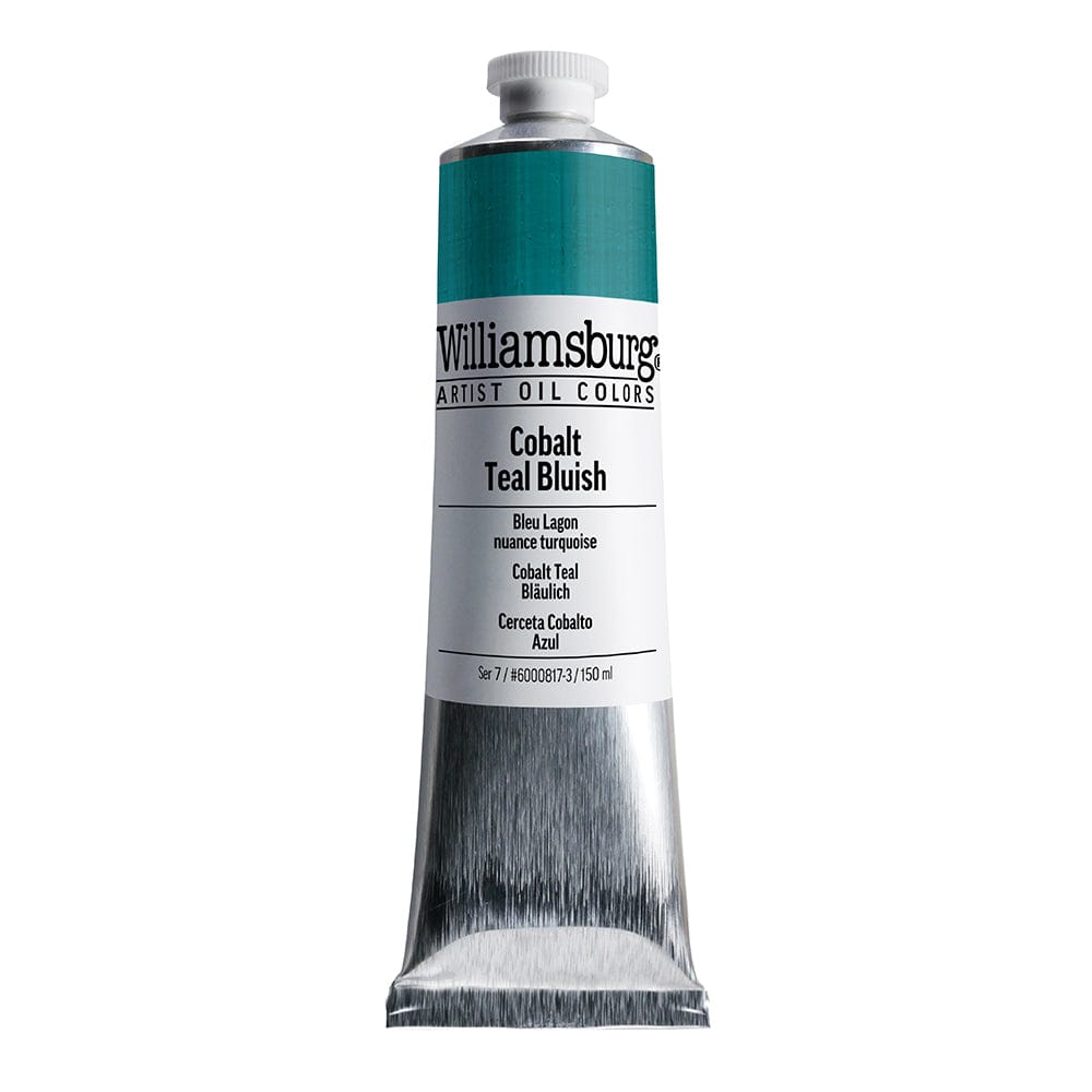 Williamsburg Oliemaling 150ml Cobalt Teal Bluish