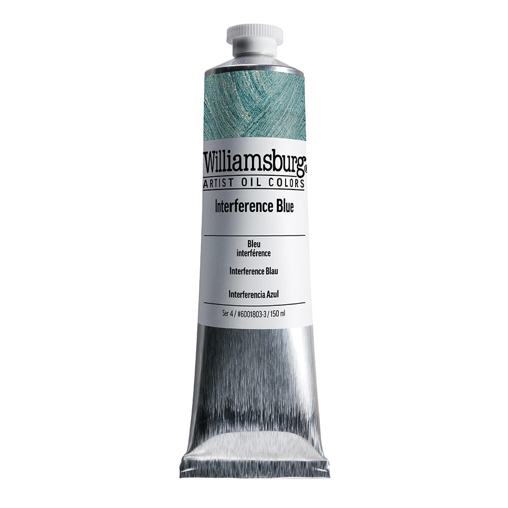 Williamsburg Oliemaling 150ml Interference Blue