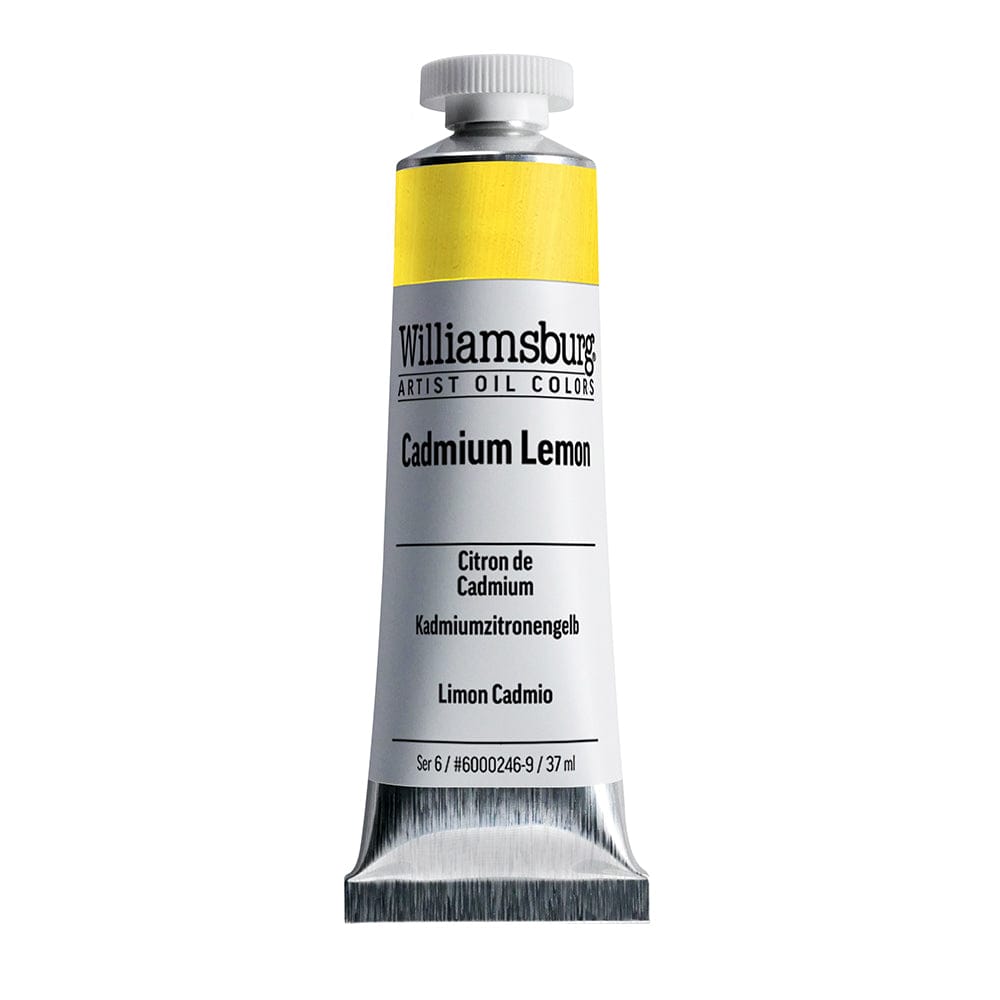 Williamsburg Oliemaling 37ml Cadmium Lemon