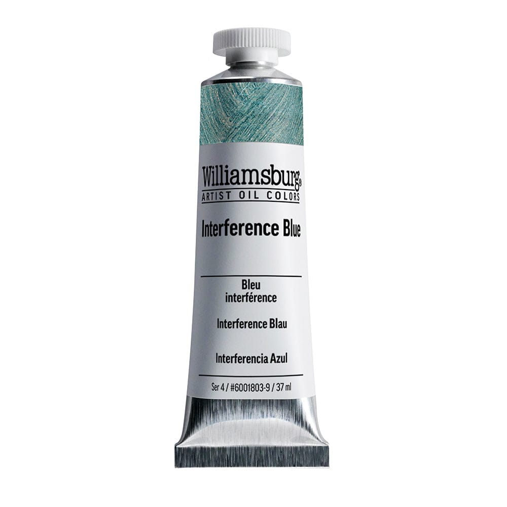 Williamsburg Oliemaling 37ml Interference Blue