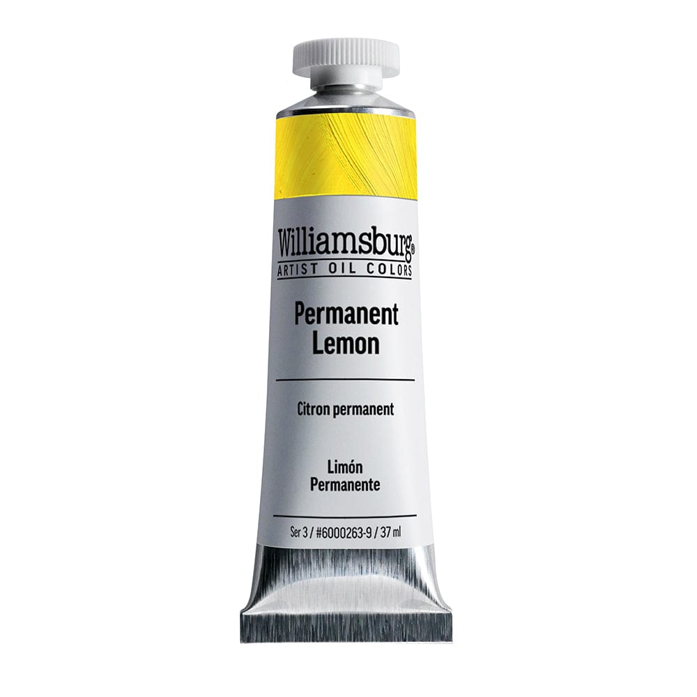 Williamsburg Oliemaling 37ml Permanent Lemon