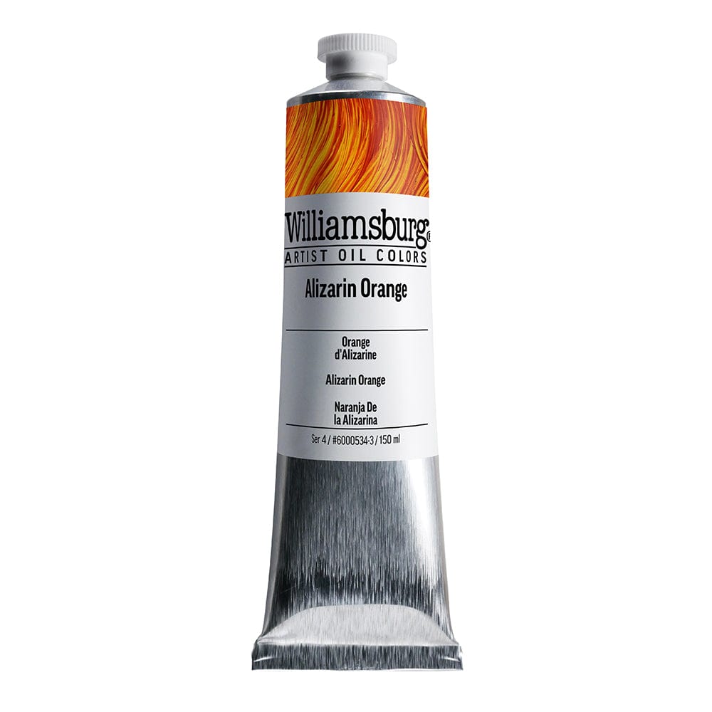 Williamsburg Oliemaling Alizarin Orange