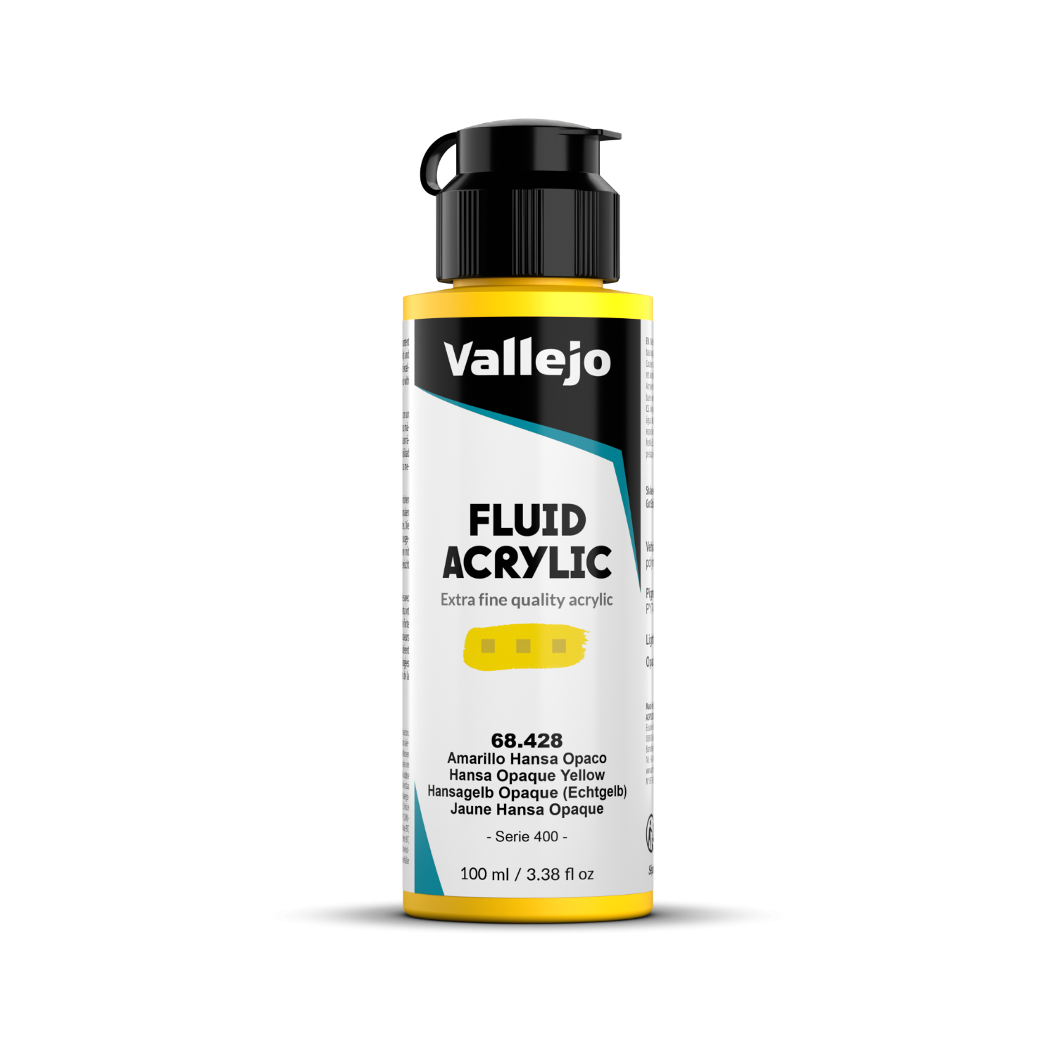 Vallejo Fluid 100 Hansa Yellow Opaque