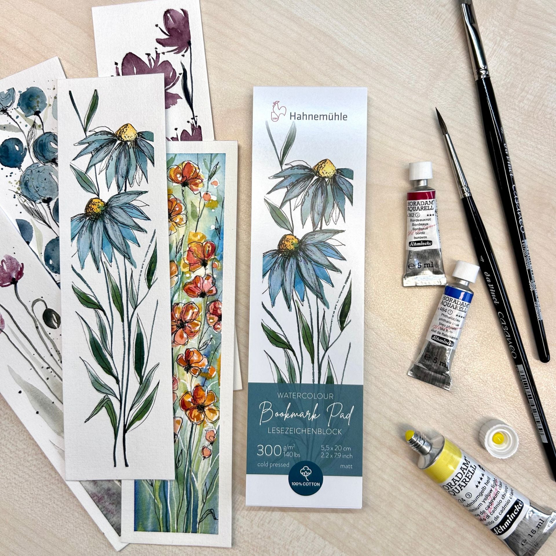 Hahnemühle Bookmark Akvarelblok
