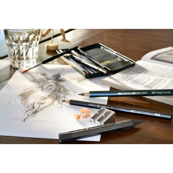Faber-Castell grafitkrita 12 mm 6B