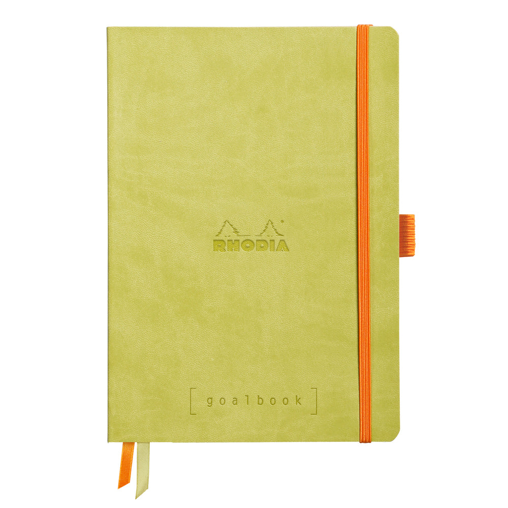 Rhodiarama softcover Goalbook DAFFODIL A5 - Dott grid