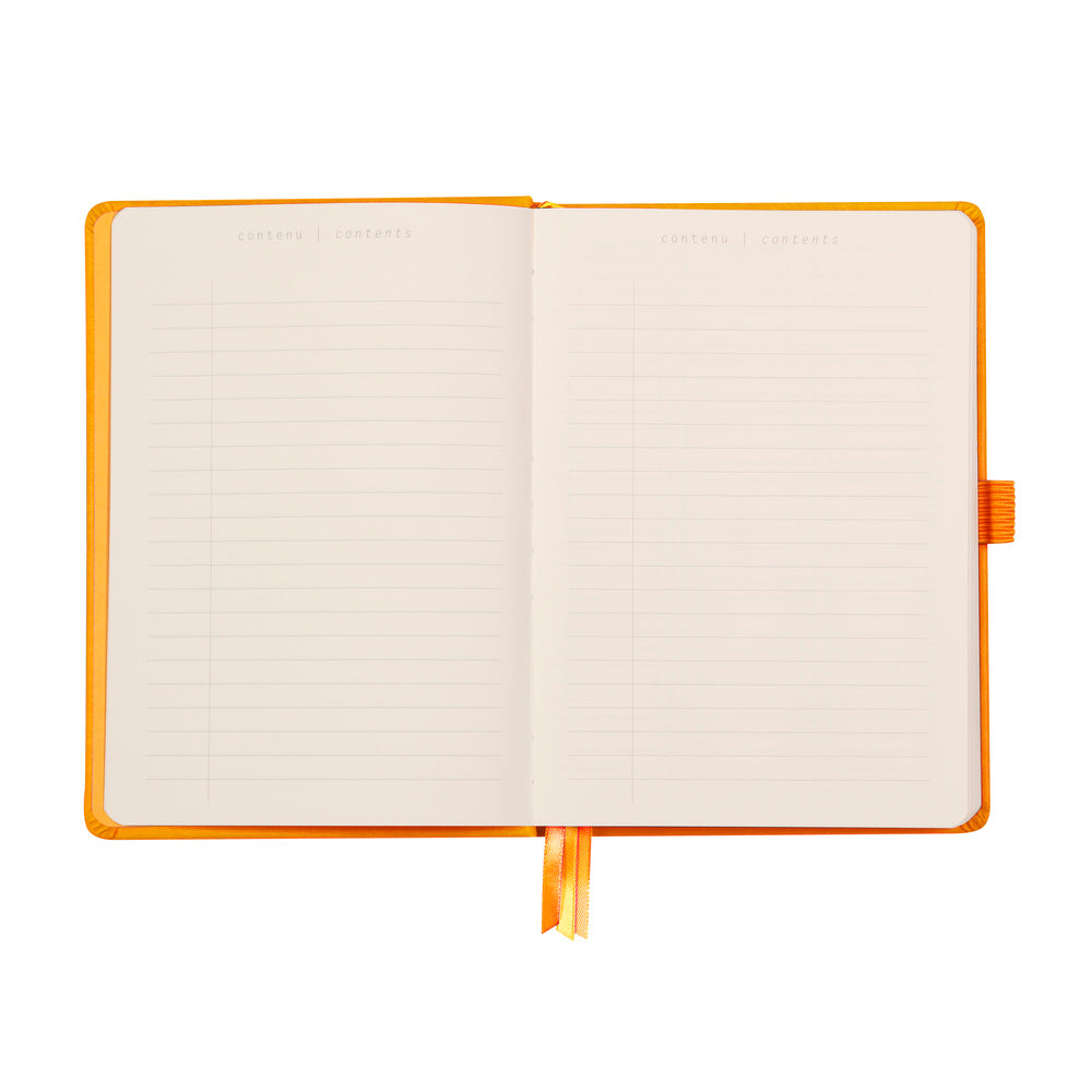 Rhodiarama hardcover Goalbook DAFFODIL A5 - Ivory