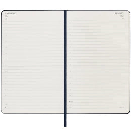 Moleskine Classic Hard 12M Daily Pocket Rød 2025