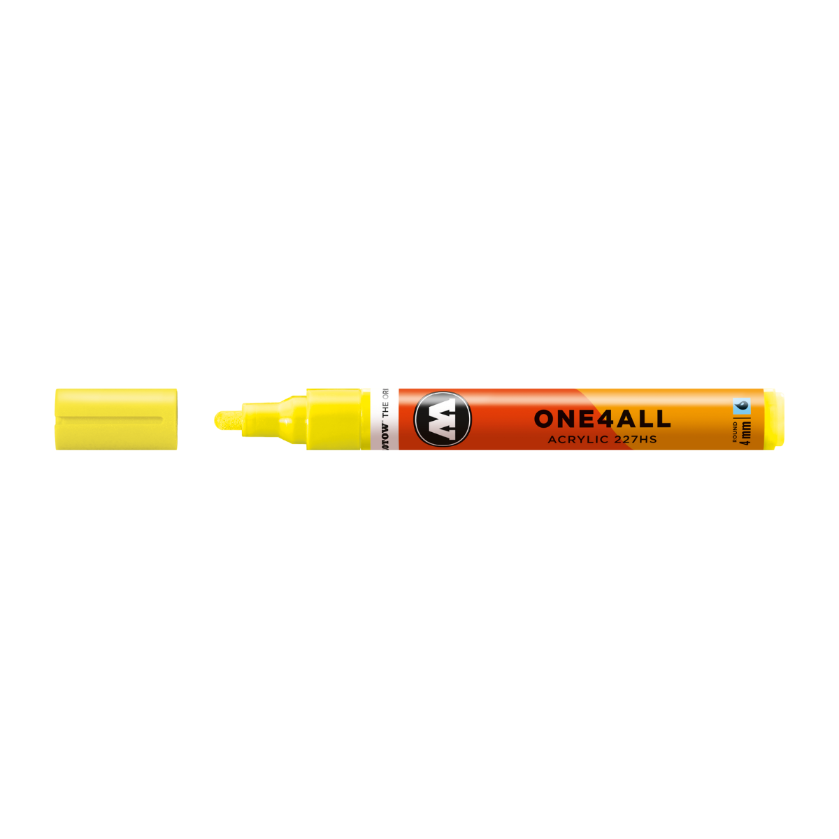 Neon gul fluorescerande