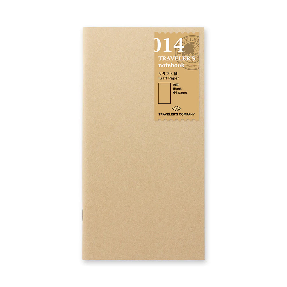 Traveler´s Company - 014. Kraft Paper Notebook Refill