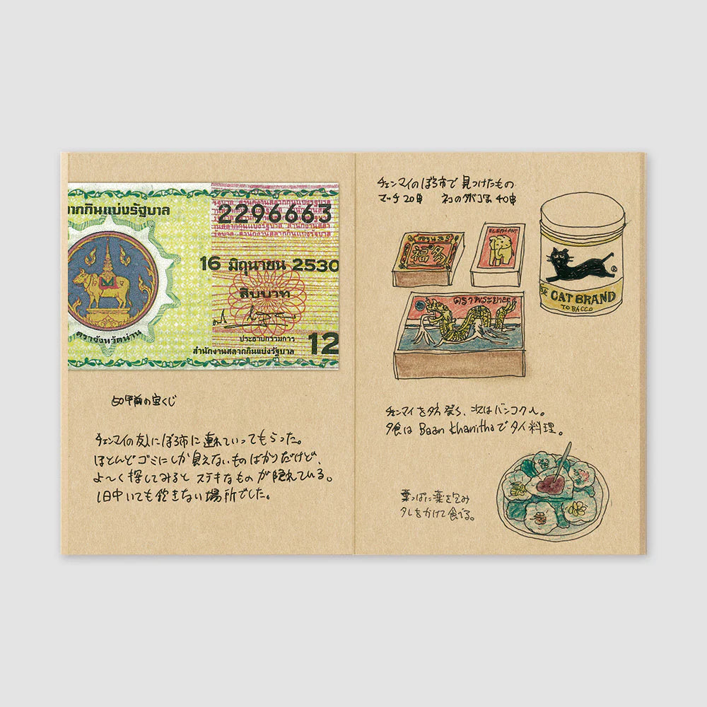 Traveler´s Company - Passport 009. Kraft Paper Refill