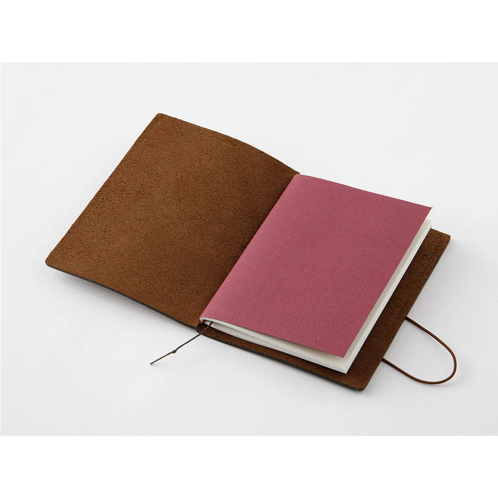 Traveler´s Company - Notebook Brown Passport Size (læderomslag)