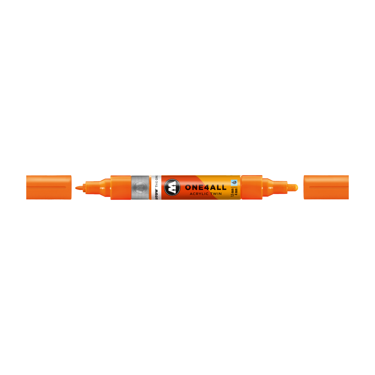 MOLO ONE4ALL TWIN 218 neon orange fluoresc.