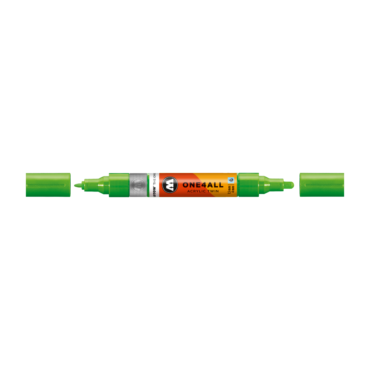 MOLO ONE4ALL TWIN 219 neon green fluoresc.