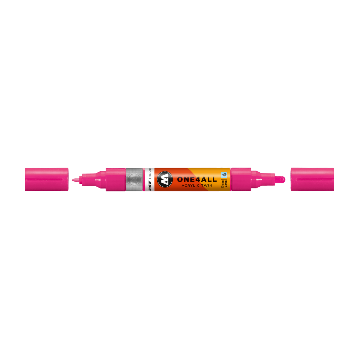 MOLO ONE4ALL TWIN 217 neon pink fluoresc.