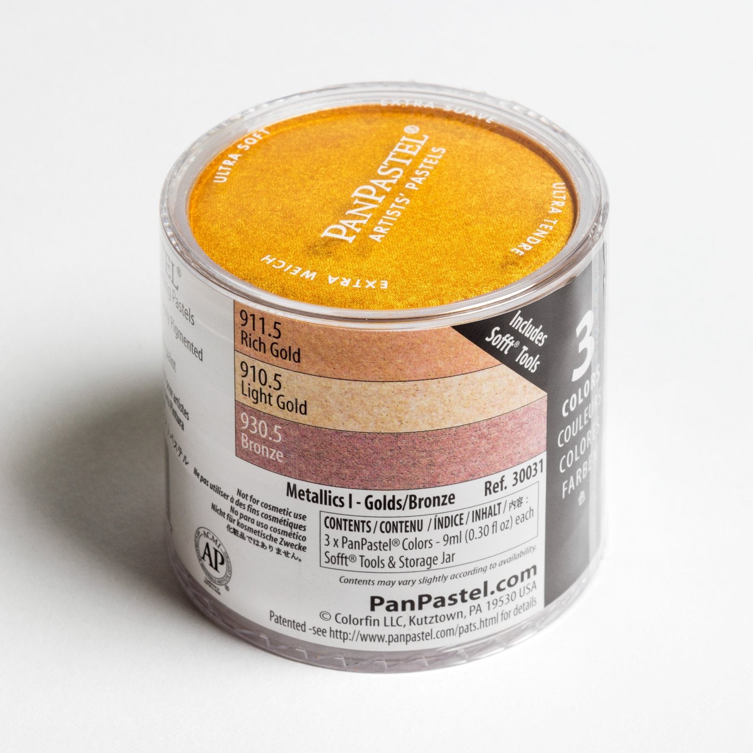 PANPASTEL set 3 st. 30031 Metallics 1