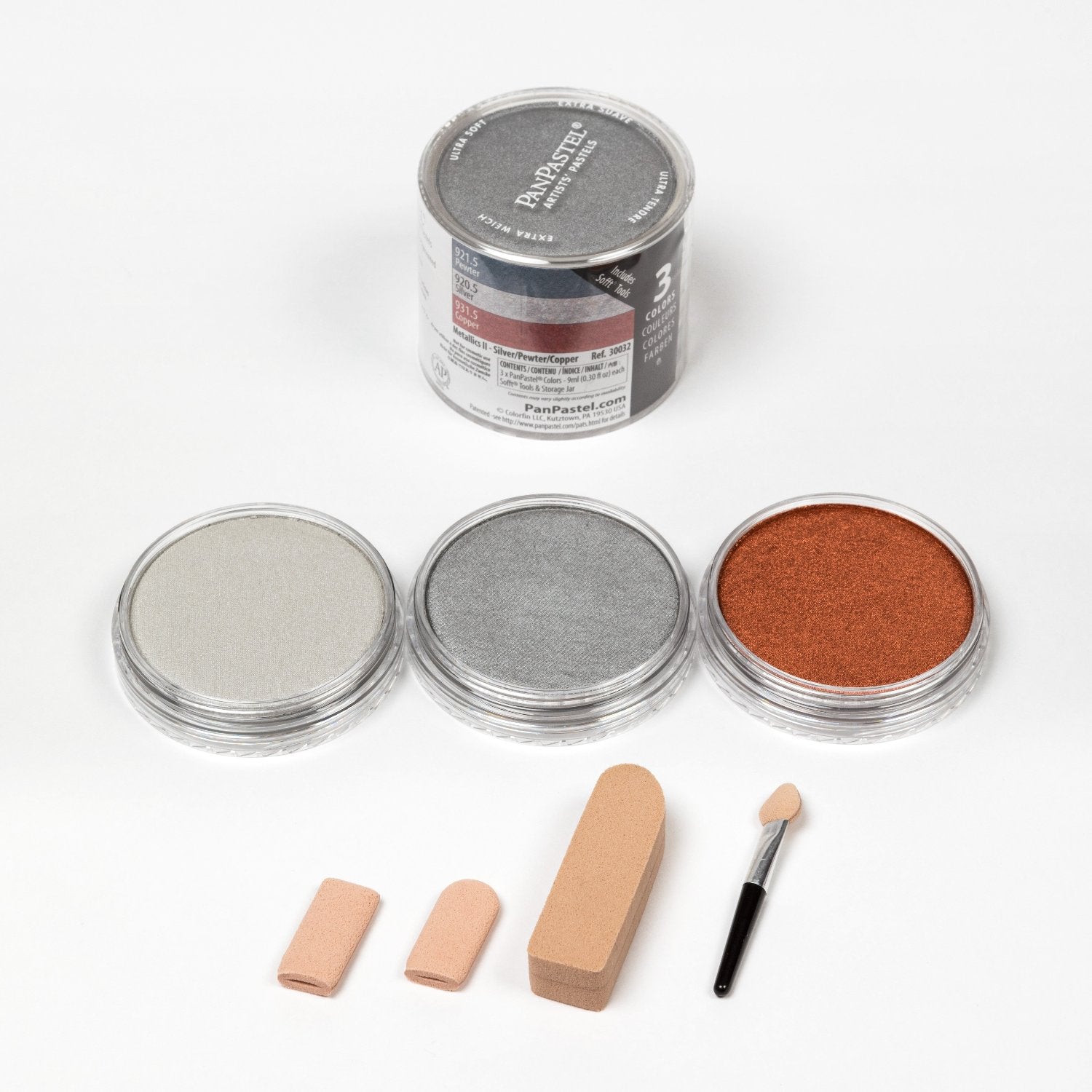 PANPASTEL set 3 st. 30032 Metallics 2