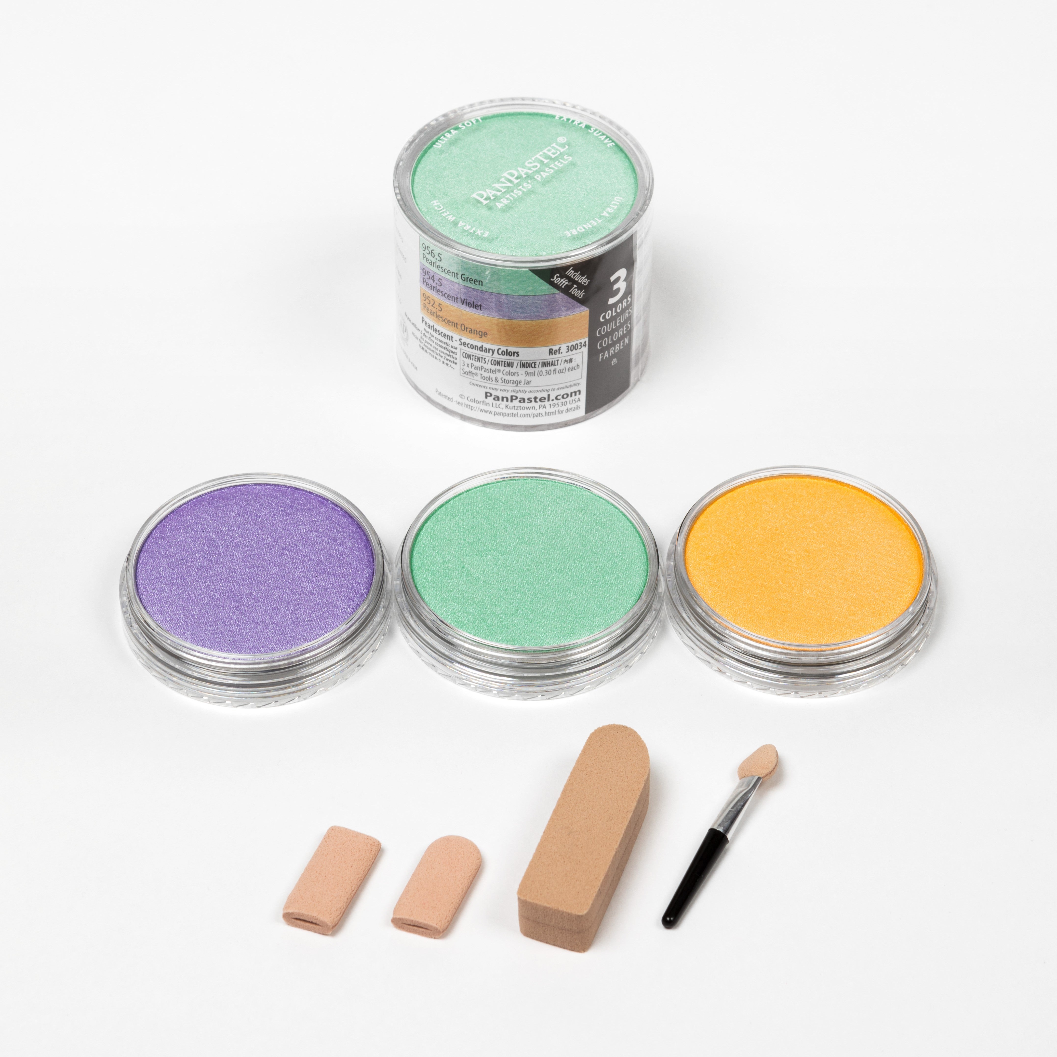 PANPASTEL set 3 st. 30034 Pearlesc. Sekondär