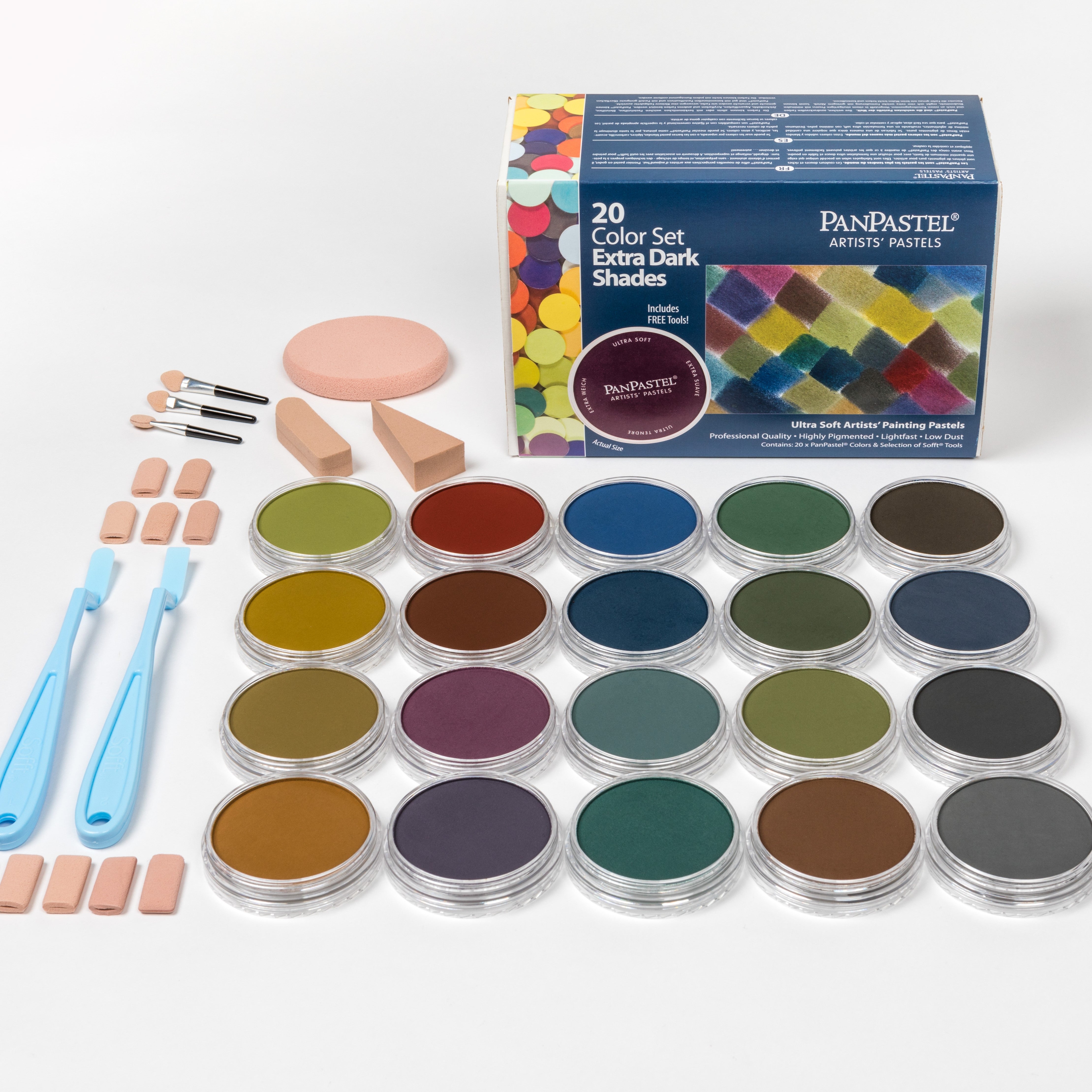 PANPASTEL set 20 st. 30207 Ex. Mörka nyanser