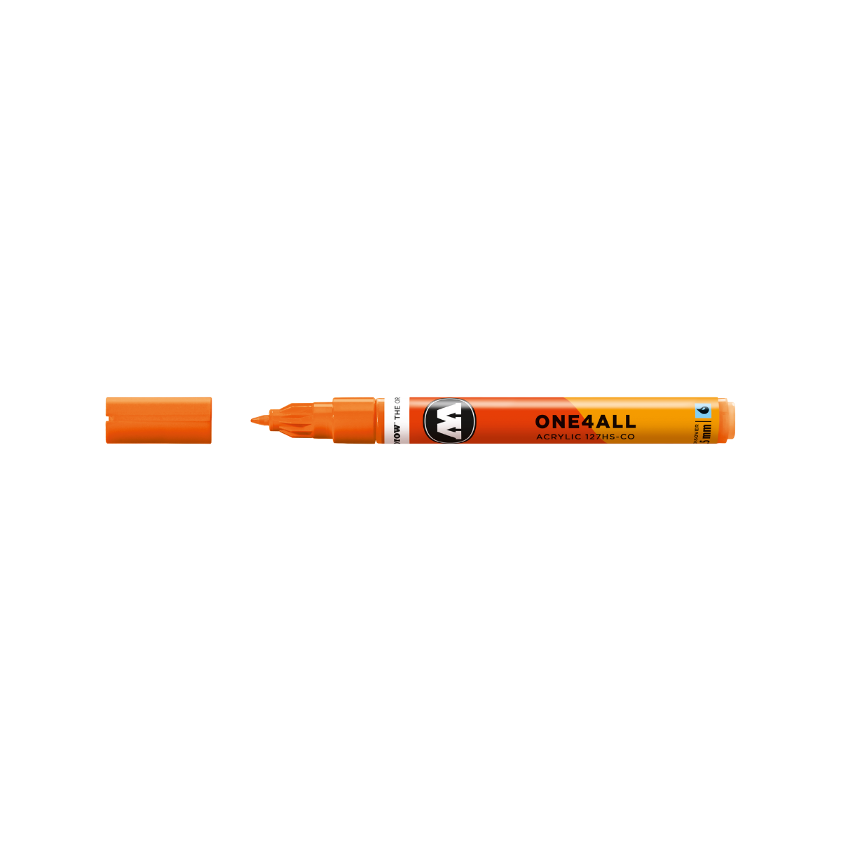 Neon Orange Fluorescerande