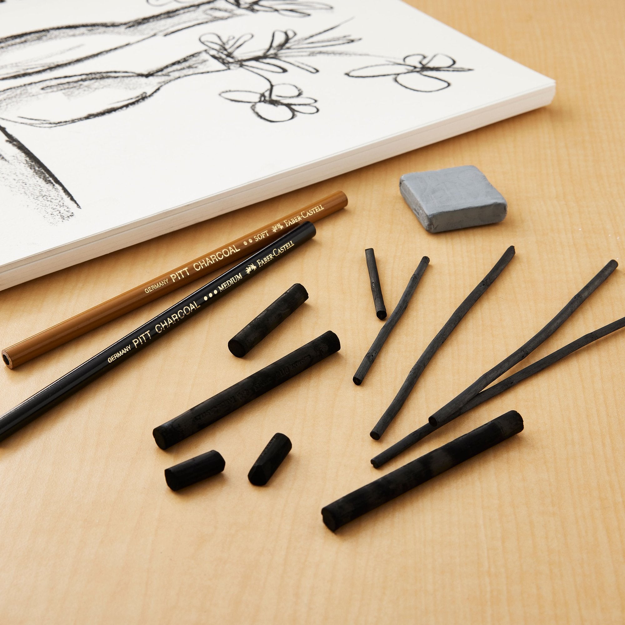 FC Pitt Charcoal Set