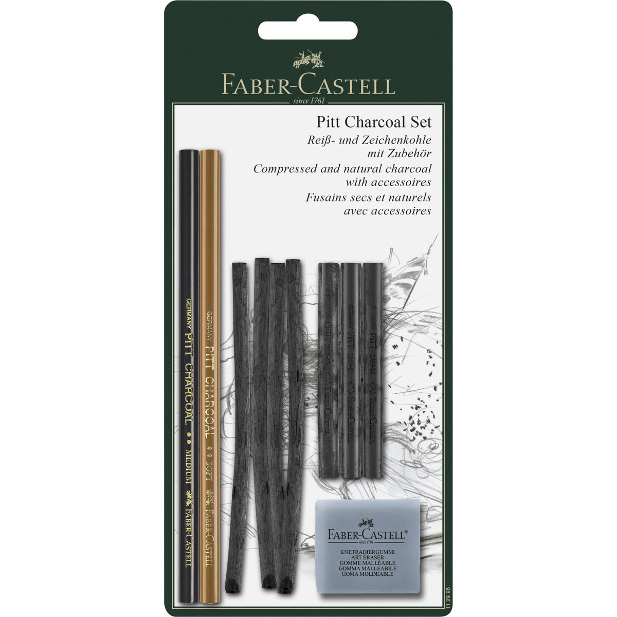FC Pitt Charcoal Set