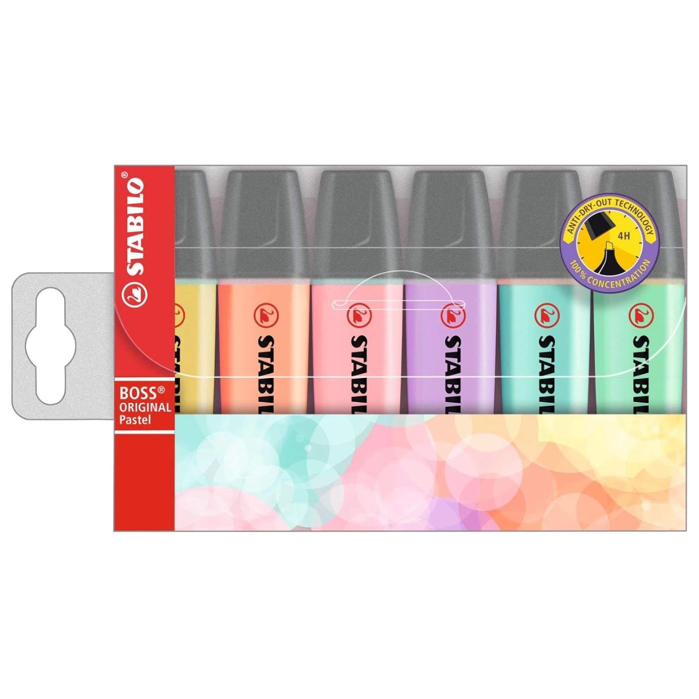 Stabilo Boss Overstregning Pastel 6-pk
